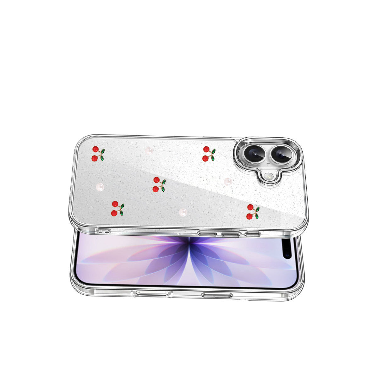 iPhone 17 Fiyonk Desenli Kapak - Desen 9