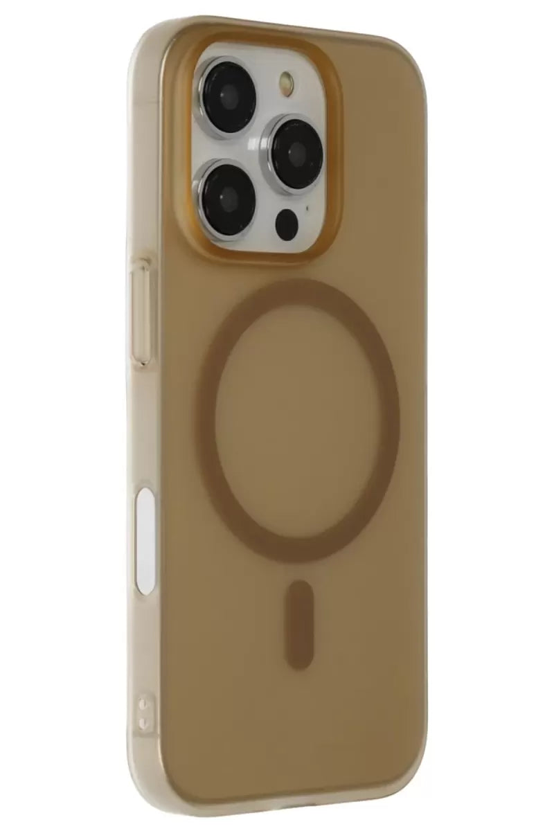 iPhone 16 Pro Max Tuna PC Slim Magsafe Kapak - Çöl Titanyum