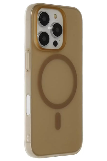 iPhone 16 Pro Max Tuna PC Slim Magsafe Kapak - Çöl Titanyum