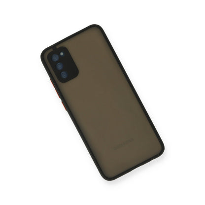 Galaxy A02S Kılıf Montreal Silikon Kapak - Siyah