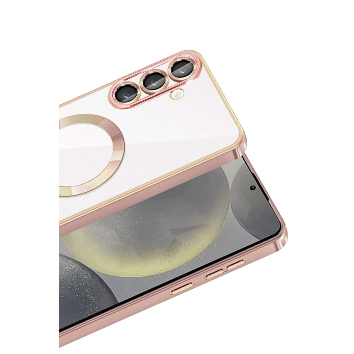 Galaxy A57 5G Kross Magneticsafe Kapak - Rose
