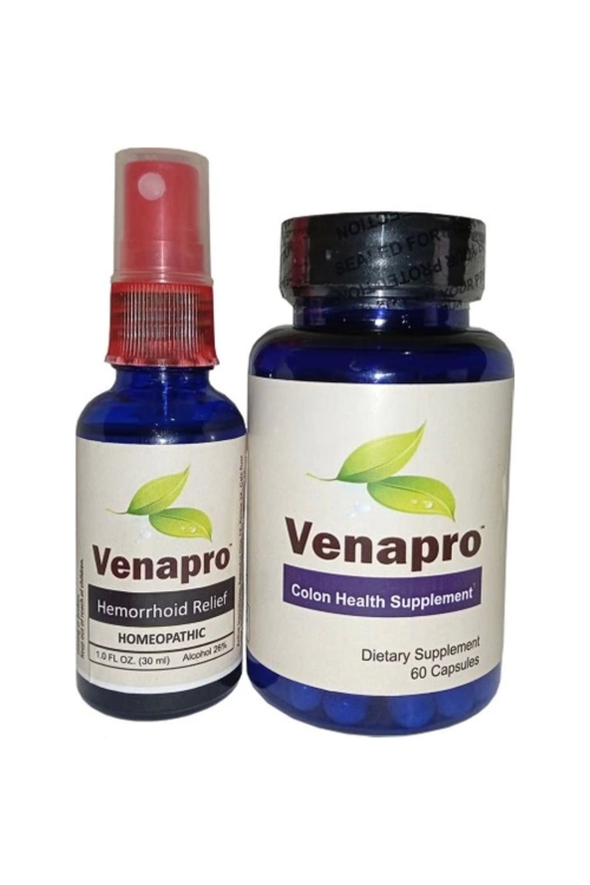 Mucizevi Venapro 2 Li Bakım Seti 30 ml Sprey + 60 Lı Caps