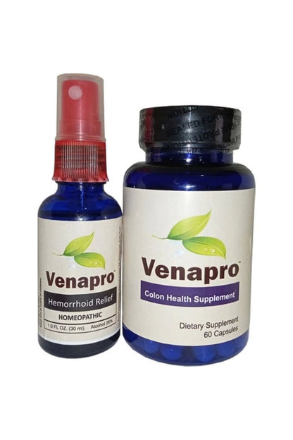 Mucizevi Venapro 2 Li Bakım Seti 30 ml Sprey + 60 Lı Caps