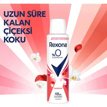 Kadın Sprey Deodorant 150ml, %0 Alüminyum ve Uzun Süreli Koruma
