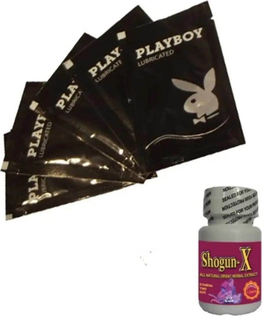 Playboy Lubricated Gel 5 x 5ml Jel 30LU Shogunx Erkeklere Özel