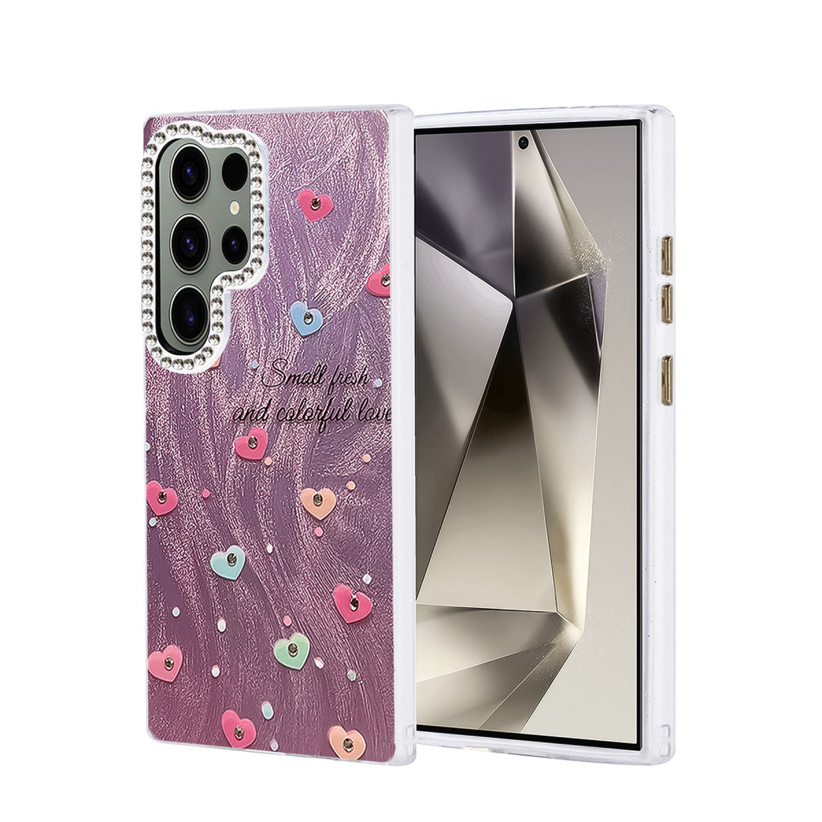 Galaxy S24 Ultra Kılıf Blade Aynalı Desenli Kapak - Desen 8
