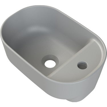 Mat Gri Aqua, 42 cm Modern Lavabo Seçeneği