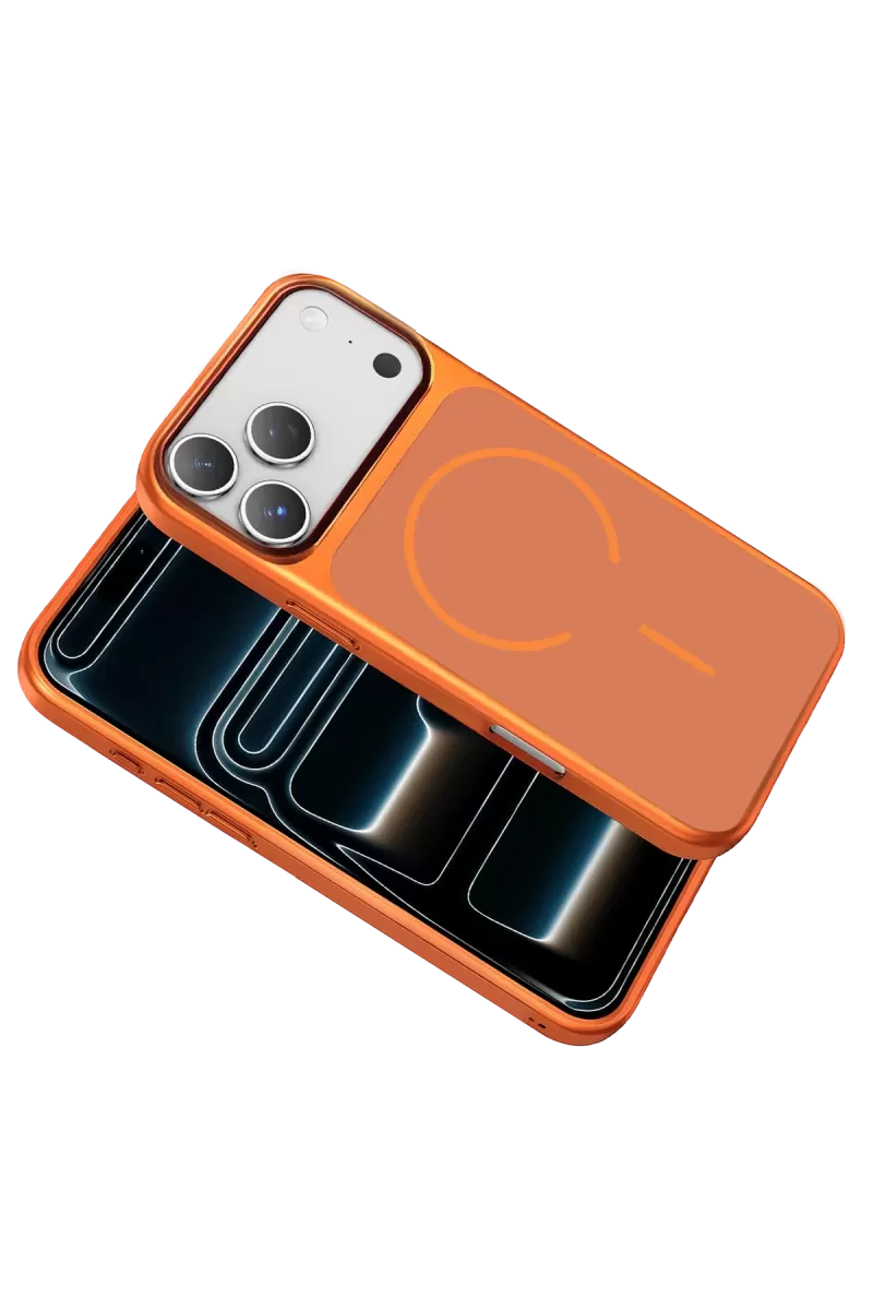 iPhone 17 Pro Max Rush Magsafe Kapak - Turuncu