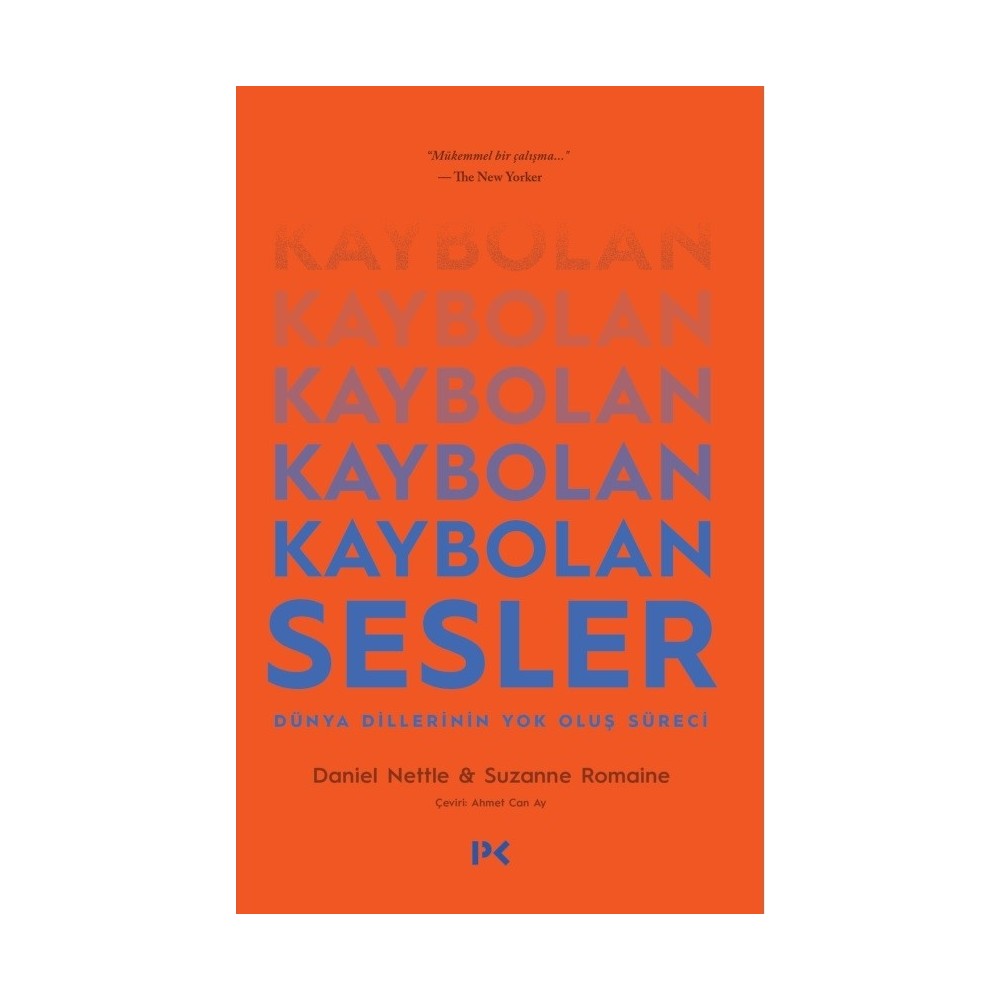 Profil Kitap Kaybolan Sesler - Dünya Dillerinin Yok Oluş Süreci - Daniel