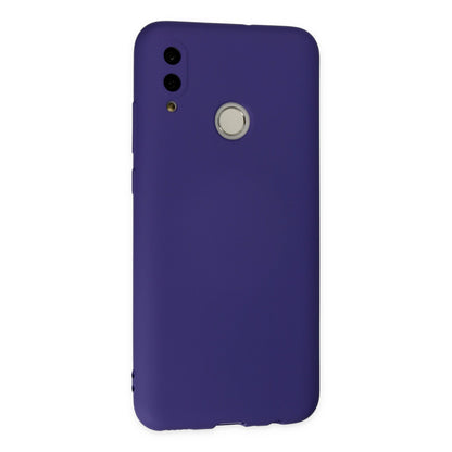 P Smart 2019 Kılıf Nano içi Kadife Silikon - Mor