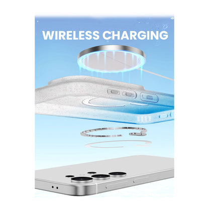 Galaxy S25 Ultra Pummel Shiny Magsafe Kapak - Pembe