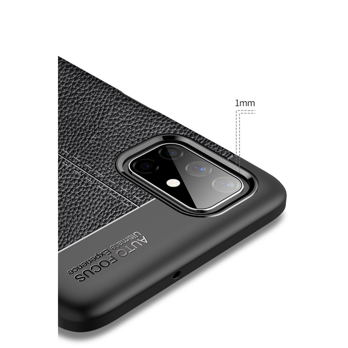 Galaxy M51 Kılıf Auto Focus Kapak - Lacivert