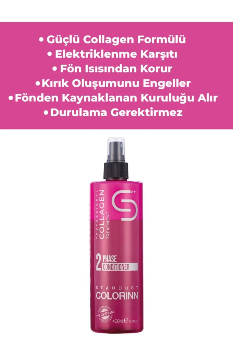 Çift Fazlı Fön Suyu 400 ml Kolajen