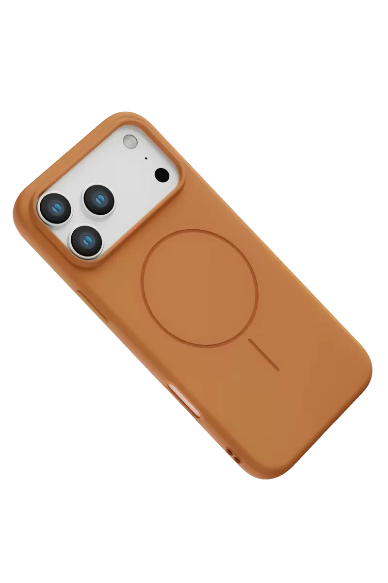 iPhone 17 Pro Max Jully Magsafe Kapak - Turuncu