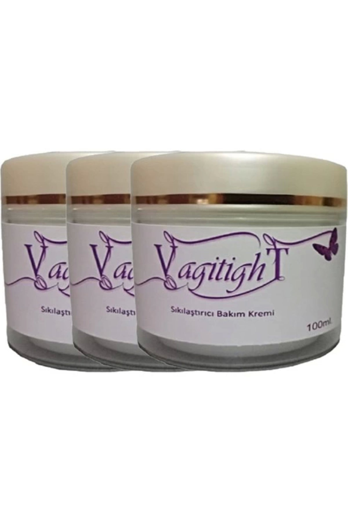 Vagitight 3lü Adet Kadınlara Özel Bölge Şekillendirme Pres Kremi Antigeniş 100 ml