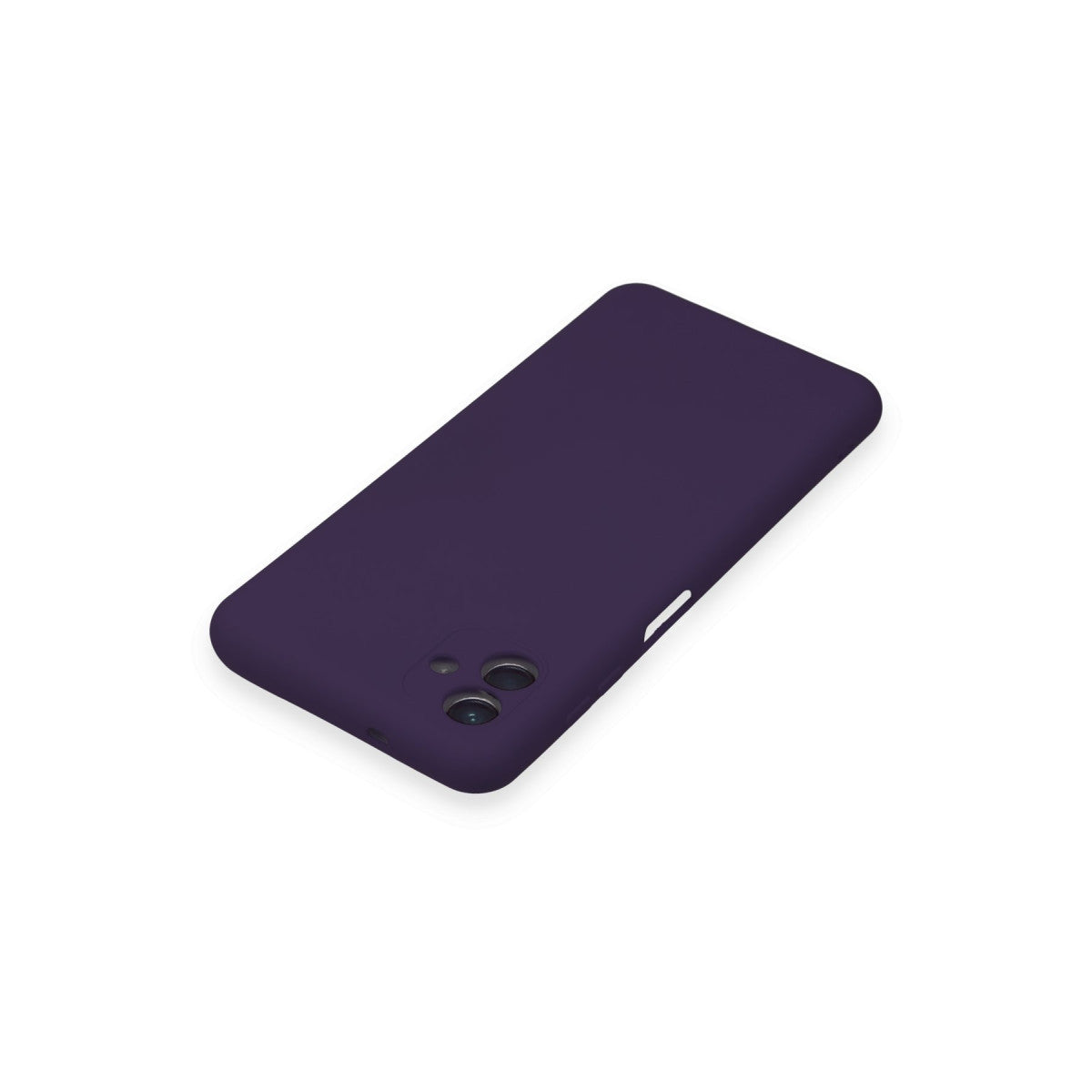 Galaxy A04 Kılıf Nano içi Kadife Silikon - Mor