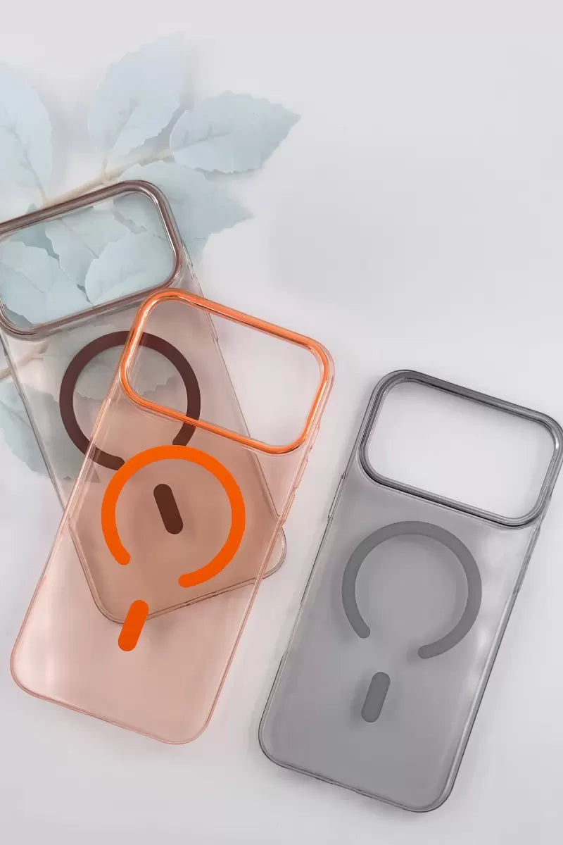 iPhone 17 Pro Max PC Blank Magsafe Kapak - Pembe