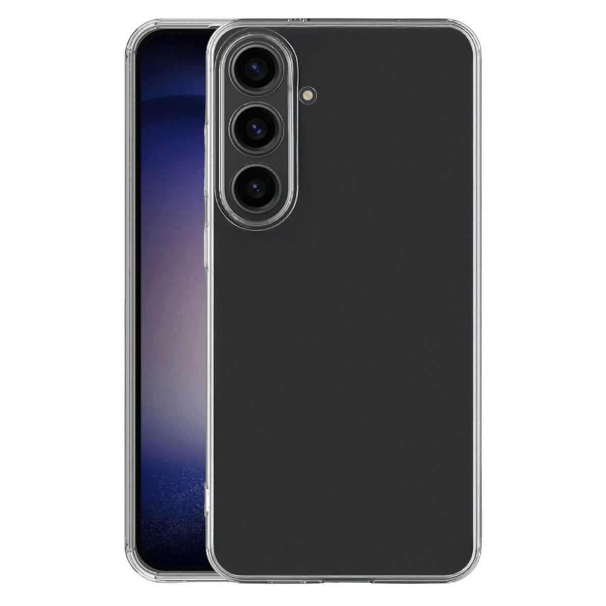 Galaxy S25 Kılıf Lüx Şeffaf Silikon