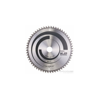 254 mm Çapında Çok Amaçlı Daire Testere Bıçağı, 30 mm İçten 3,2 mm Kalınlık