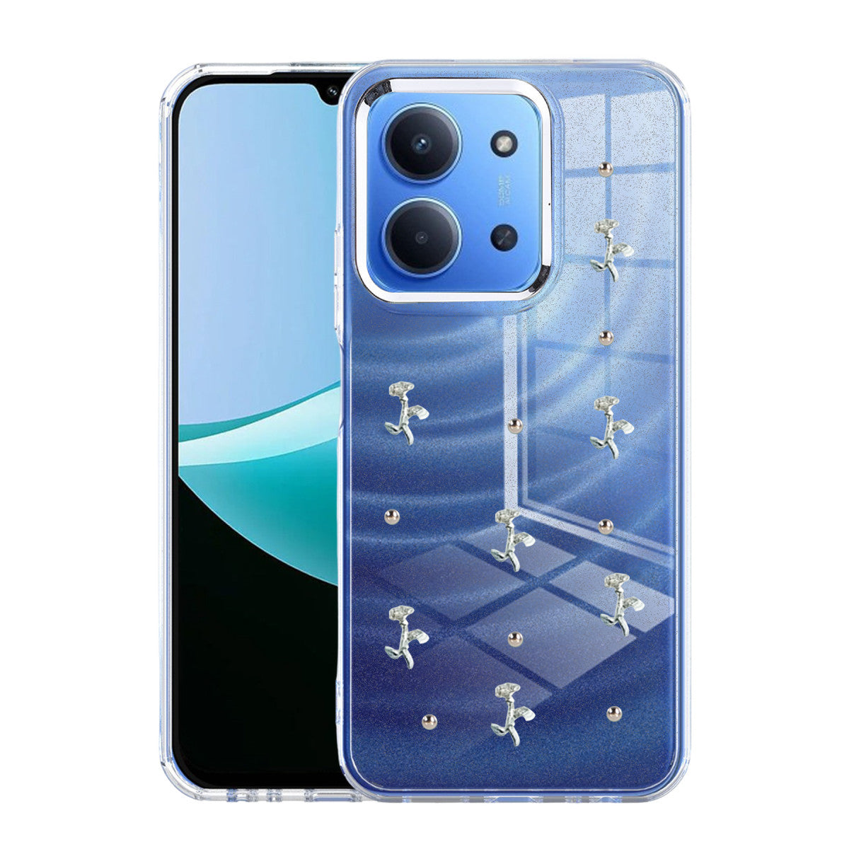Redmi 15C 4G Fiyonk Desenli Kapak - Desen 4