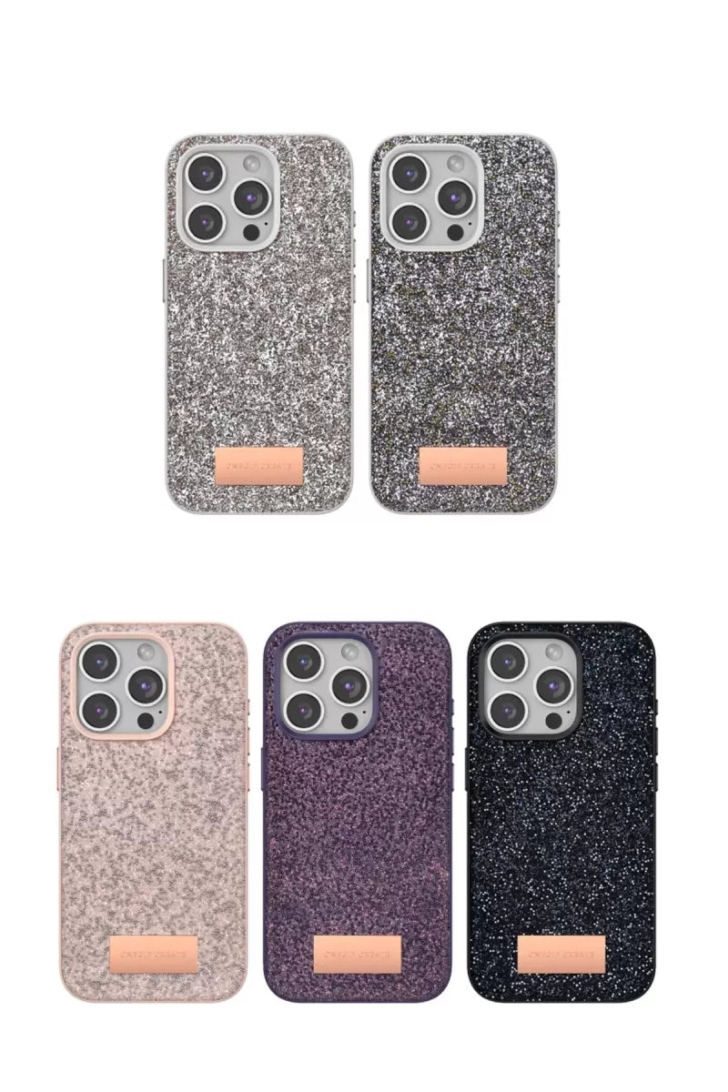 iPhone 14 Pro Bright Simli Kapak - Gold
