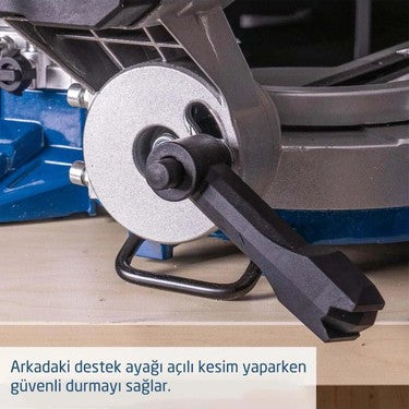 Gönye Kesme Makinesi 2000W 216 mm Bıçak Çapı ile Güçlü