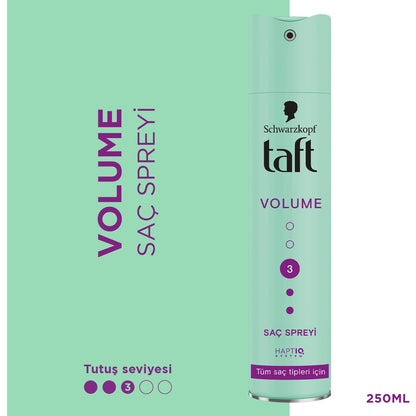 Tüm saç tipleri için hacim sağlayan saç spreyi, 250 ml