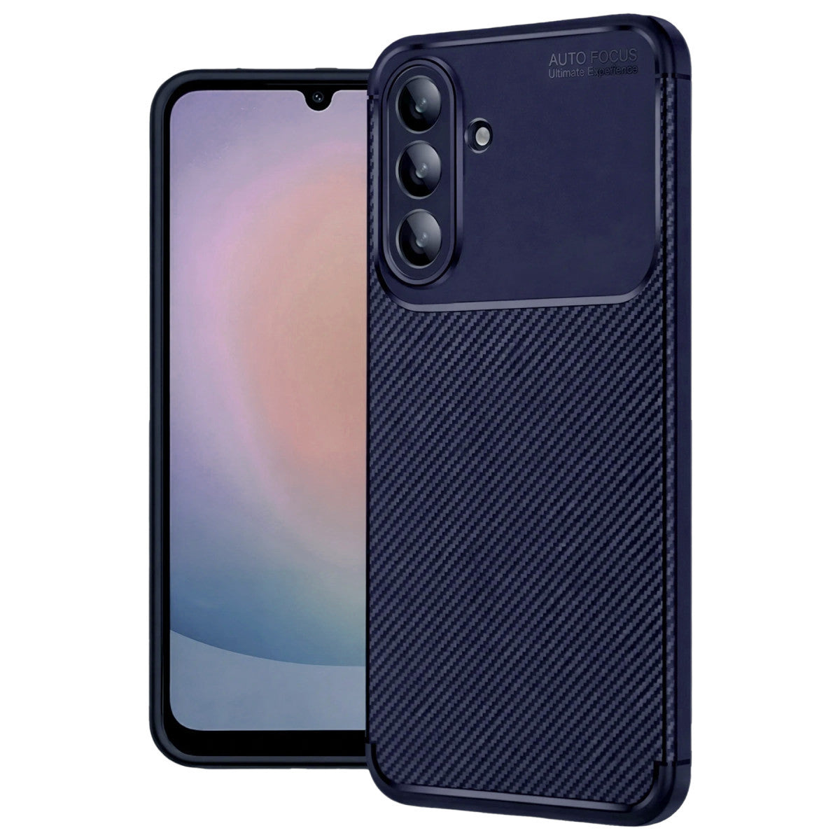 Galaxy A37 5G Auto Focus Karbon Kapak - Lacivert