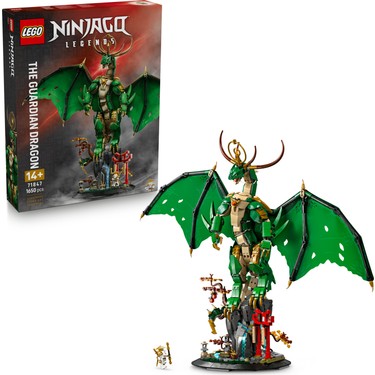 Usta Wu minifigürü içeren NINJAGO muhafız ejderha seti - 14 yaş ve üstü