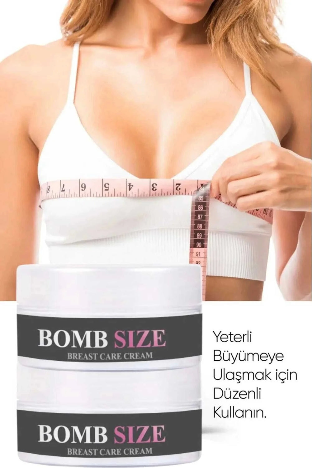 Bombsize Kadınlara Özel Göğüs Bakım Kremi 50 ml