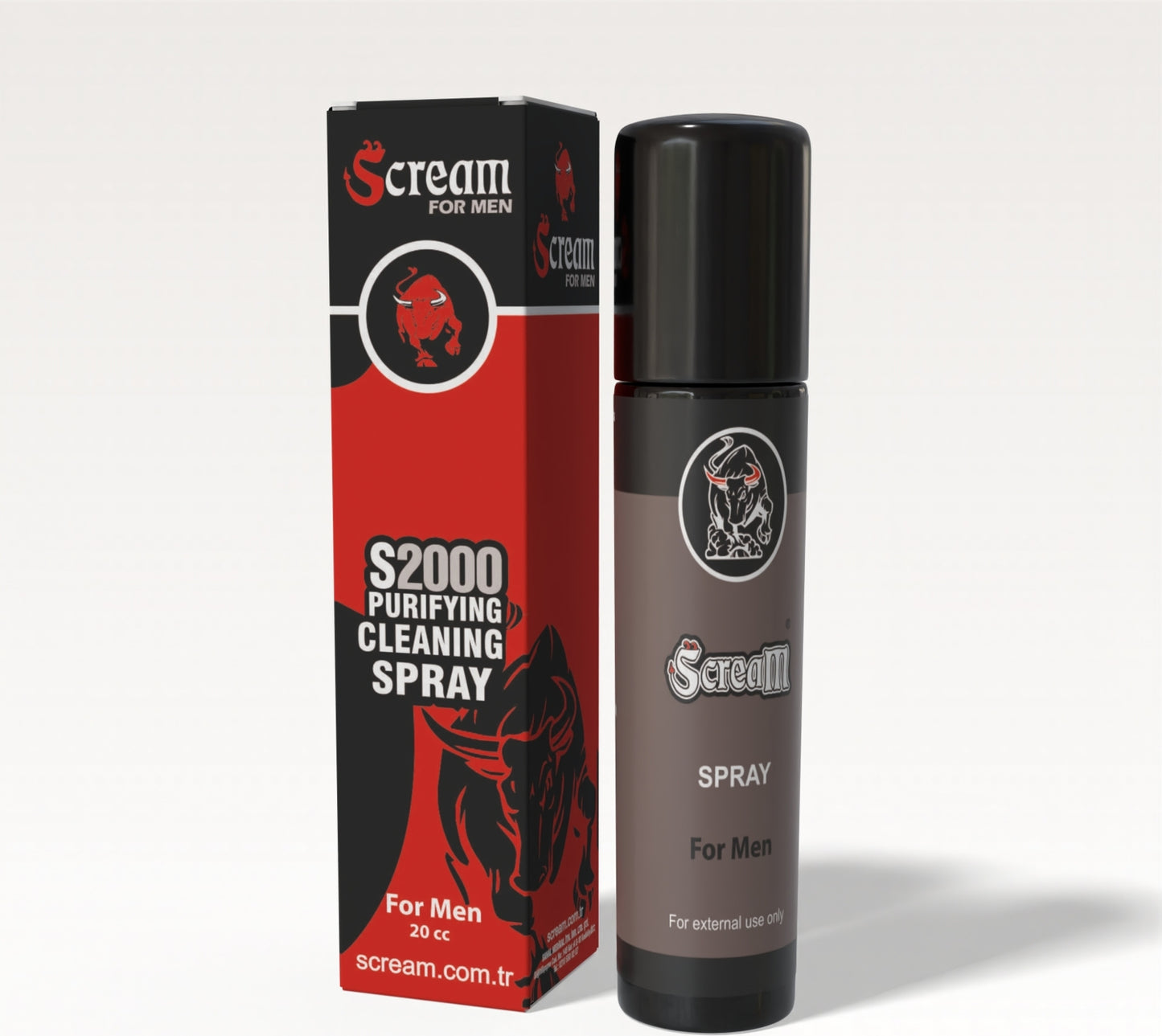 Scream For Men Sprey 10Lu Eko Paket