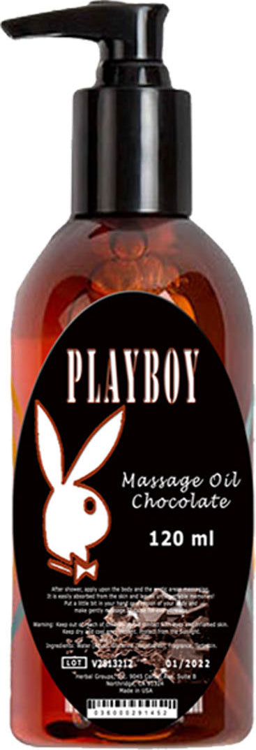 Playboy Çikolatalı Masaj Yağı 120 ml Aromaterapi | 120ML Playboy Chocolate Massage Oil