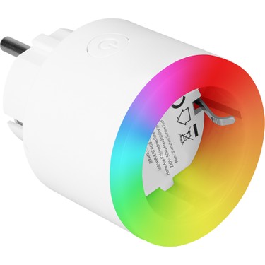 16A Akım Korumalı Priz ile RGB Işıklı Akıllı Elektrik Çözümü