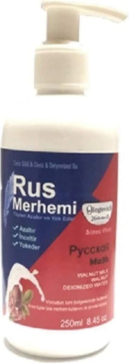 Rus Merhemi Tüy Azaltıcı 250 ml / Rus Merhemi Hair Reducer 250 ml