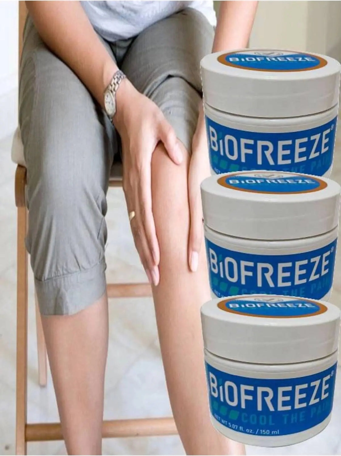 Süper Biofrezze Cool The Masaj Kremi 150 ml x 3 Ad