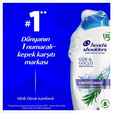 Biberiye özlü kepeğe karşı etkili şampuan, 300 ml