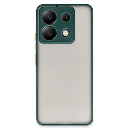 Redmi Note 13 Pro 5G Kılıf Montreal Silikon Kapak - Yeşil