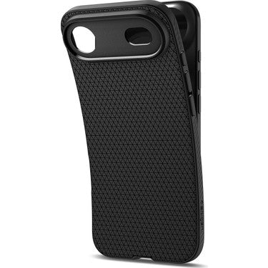 Spigen iPhone Air ile Uyumlu Kılıf Liquid Air Kaymaz Dokulu Yüzey Siyah Kapak - ACS09922 (Spigen TR