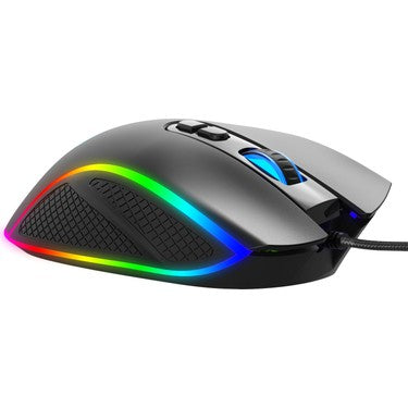 Claw's Nova V1 12800 Dpi Wide RGB Özel ABS Doku & Claw's Reflex Örgü Kablolu Ekstra Fire Butonlu