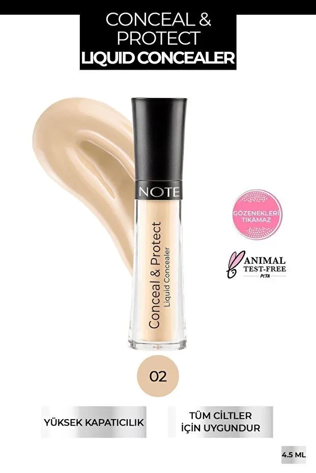 Conceal Protect Likit Concealer - 02 Sand