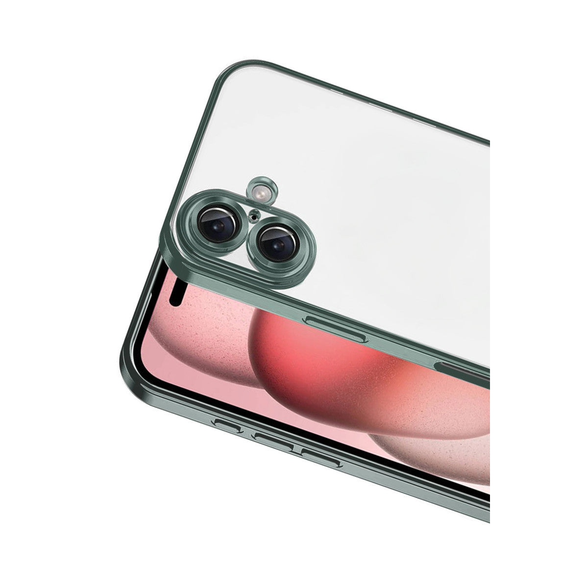 iPhone 17 Razer Lensli Silikon - Yeşil