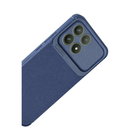 Poco F8 Pro Auto Focus Karbon Kapak - Lacivert