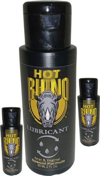 Hot Rhino Lubricantgel 3 Adet 60 ml Analvajinal Konforlugiriş Rahatkayış Jeli