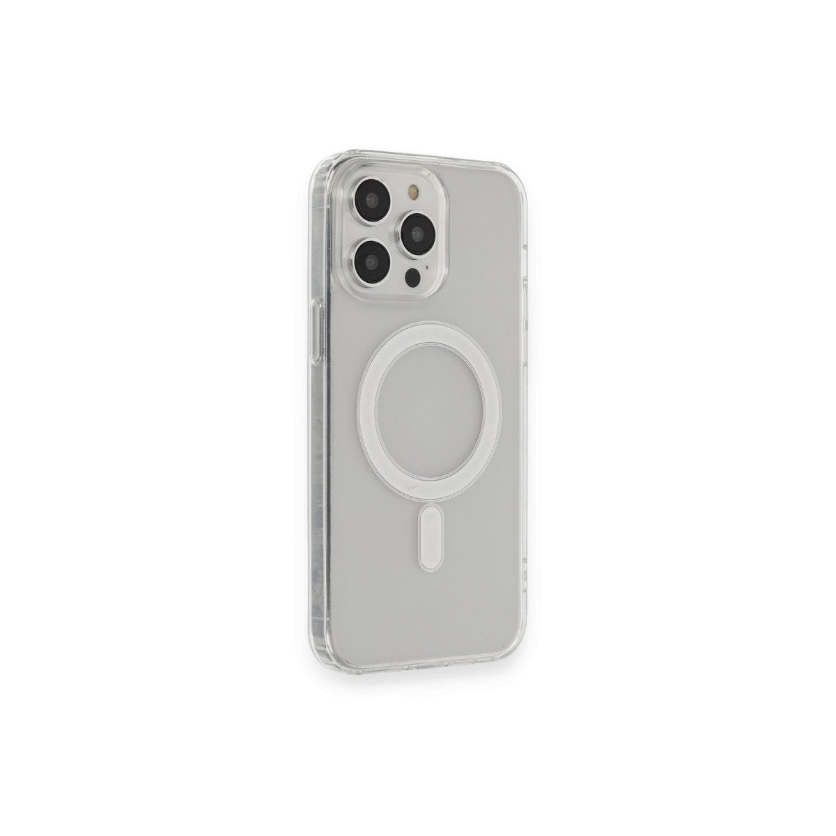 iPhone 14 Pro Max Kılıf Matte Şeffaf Magneticsafe - Şeffaf
