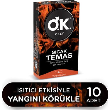 Okey Sıcak Temas Prezervatif