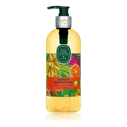 500 ml Yerli Mandalina Doğal Zeytinyağlı Sıvı Sabun