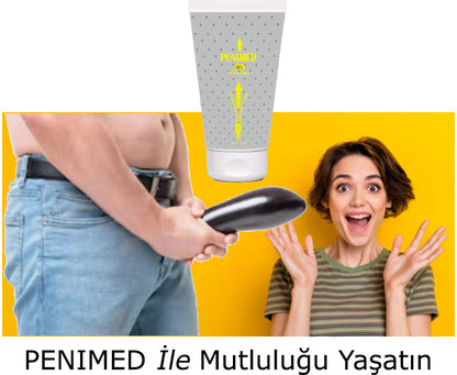 Penimed Gel Erkekere Özel Boyuna Enine Hacmine Pe.nisbakım Masaj Kremi 100 ml