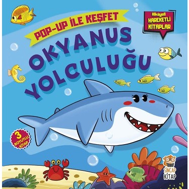 Okyanus Temalı Hareketli Kitap - Pop-up Eğlencesi