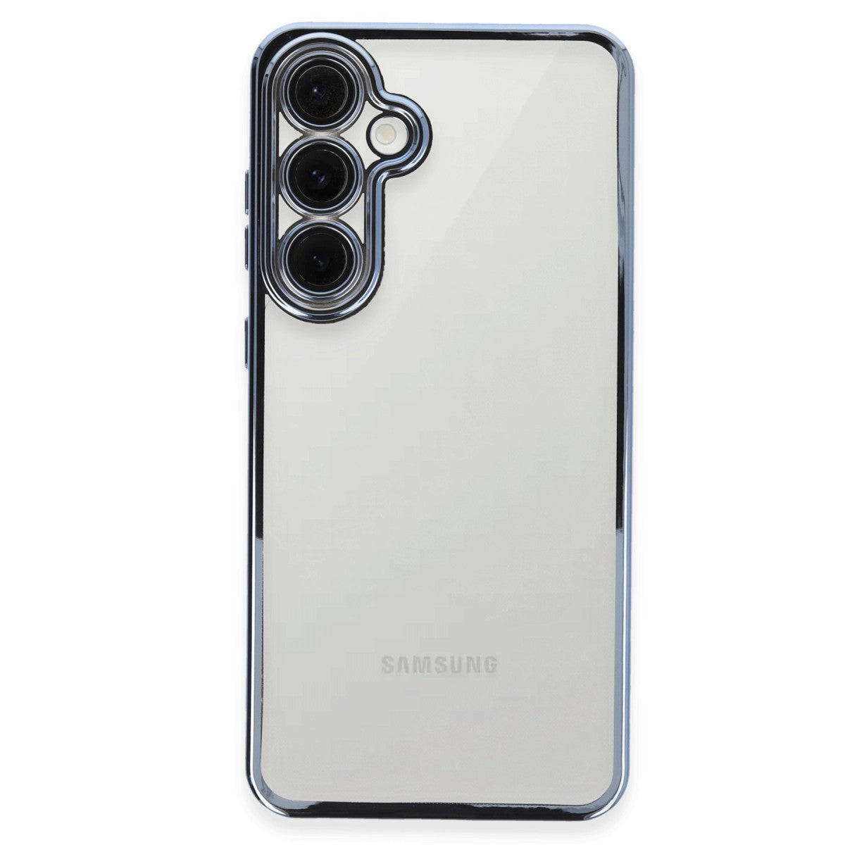 Galaxy S24 FE Kılıf Razer Lensli Silikon - Lacivert