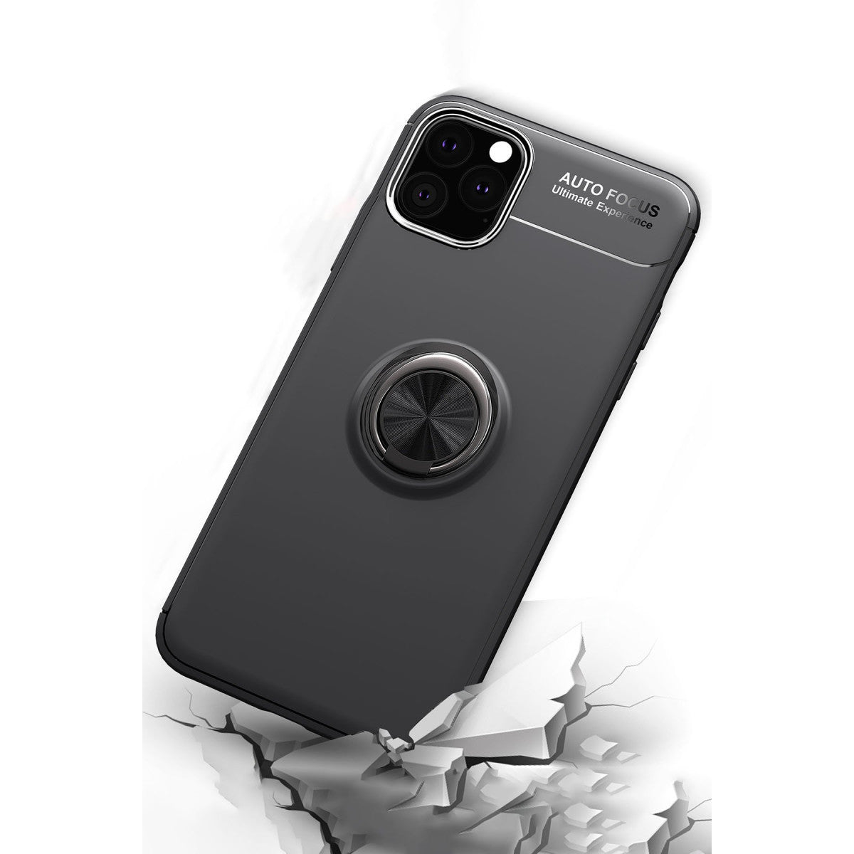 iPhone 11 Pro Kılıf Range Yüzüklü Silikon - Mavi